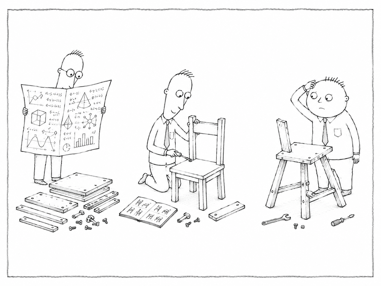 Three Chair Assembly Approaches Three Chair Assembly Approaches