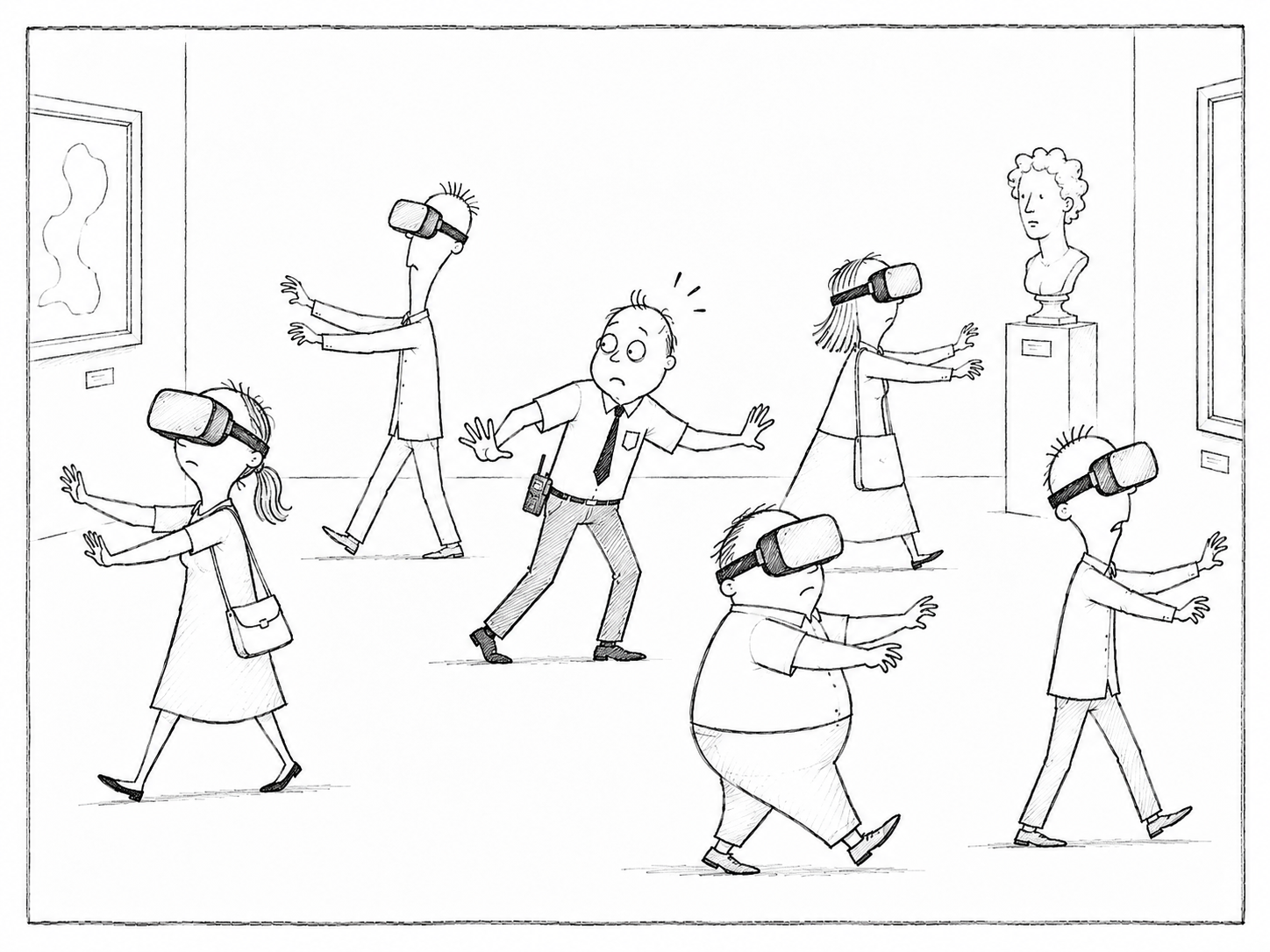 Illustration Vr Museum