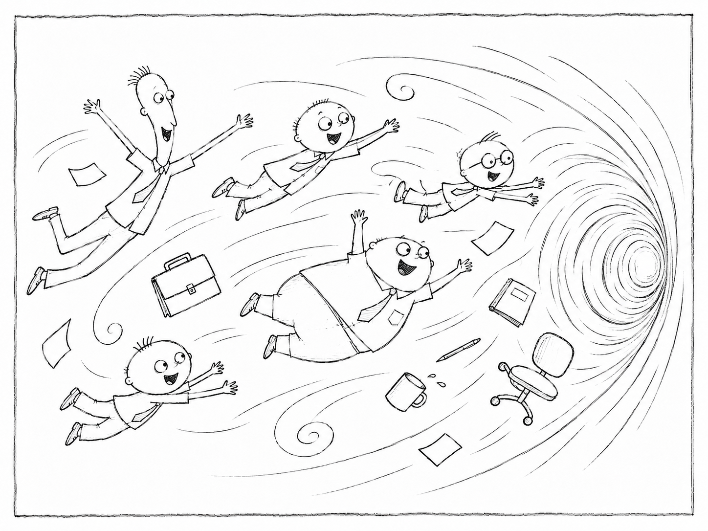 Goofy Warp Illustration Goofy Warp Illustration